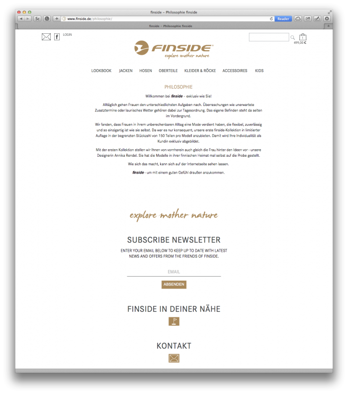 abenteuerdesign for finside | finside Onlineshop