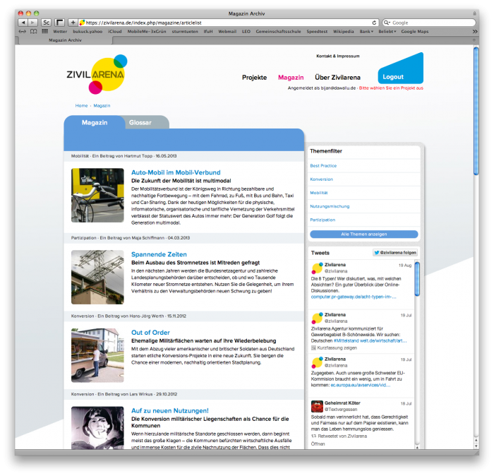 abenteuerdesign for Zivilarena | Zivilarena – Online Plattform für Partizipation