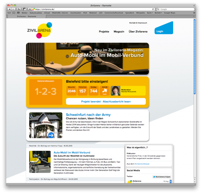 abenteuerdesign for Zivilarena | Zivilarena – Online Plattform für Partizipation
